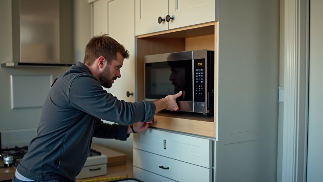 Built-In Microwave Installation: Trim Kit, Cabinet Fit, and Electrical